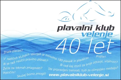 40 LET PLAVALNI KLUB VELENJE